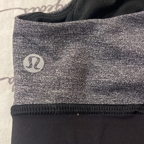 Gray Racerback Sports Bra - Picture 2 of 3